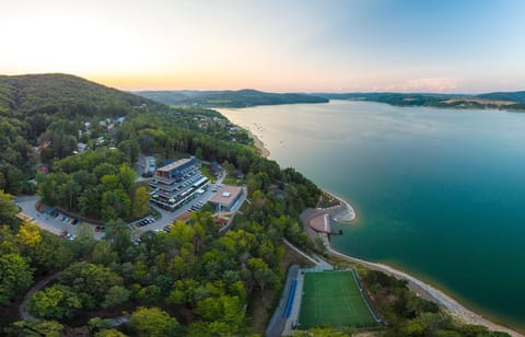 Nearby landmark, Natural landscape, Bird's eye view, Beach, Lake view