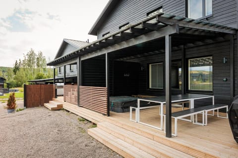 Property building, Patio