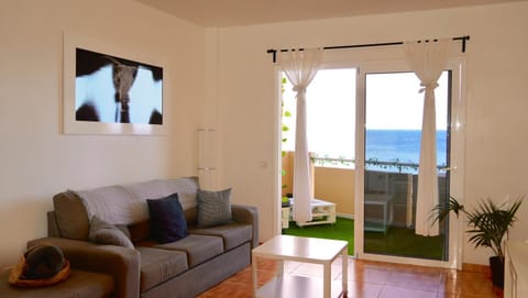 Natural landscape, Living room, Seating area, Sea view