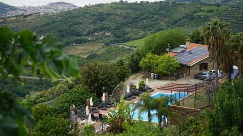 Nearby landmark, Natural landscape, Bird's eye view, Garden view, Mountain view, Pool view