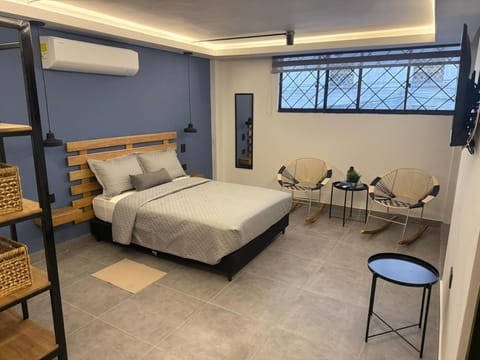 Bed, TV and multimedia, Bedroom, air conditioner