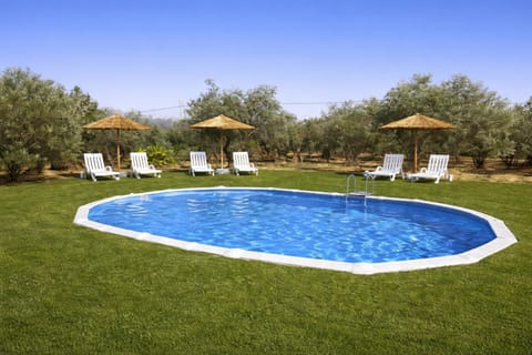 Natural landscape, Pool view, Swimming pool, sunbed