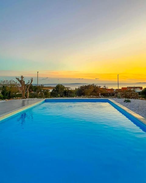 Pool view, Sea view, Sunset