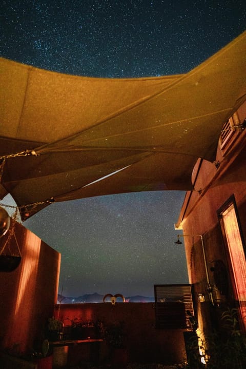 Night, Inner courtyard view
