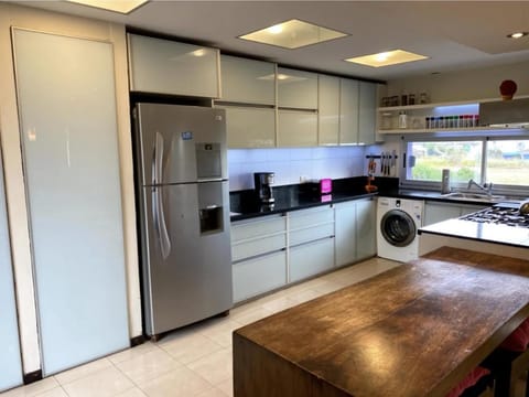 Kitchen or kitchenette, dishwasher, toaster, washing machine