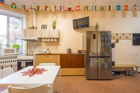 Seating area, Communal kitchen