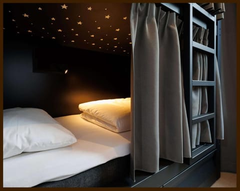 Bed, Property logo or sign, bunk bed