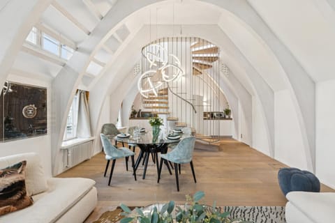 Old Town Diamond Penthouse Private Rooftop Apartment in Zurich City