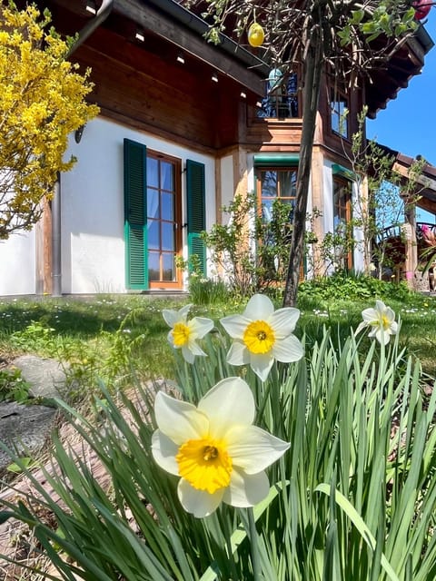 Property building, Spring, Garden