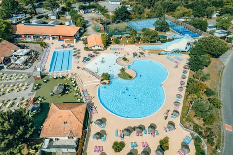 Bird's eye view, Swimming pool, sunbed