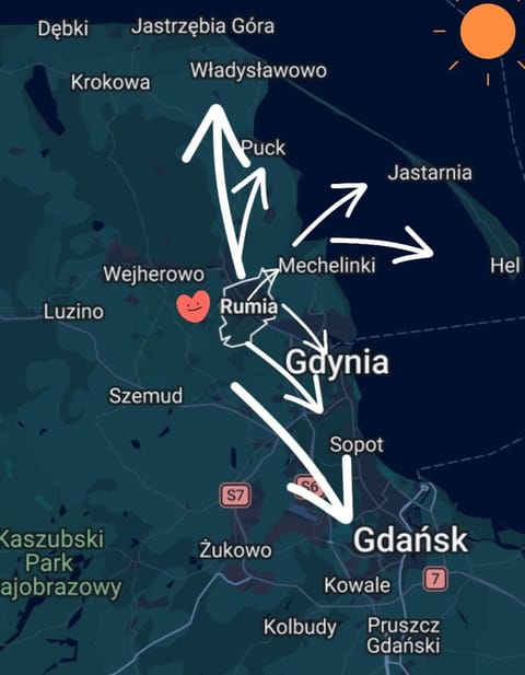 Leśna Przystań Rumia - obok Gdyni i Aquaparku Reda Apartment in Pomeranian Voivodeship