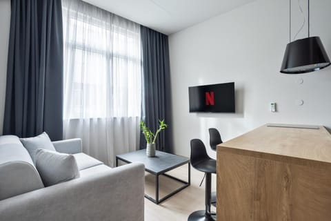 Photo of the whole room, Seating area, Dining area