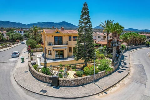 Property building, Spring, Day, Neighbourhood, Natural landscape, Bird's eye view, City view, Mountain view, Street view, Location, Parking