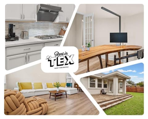 Spacious 3BR Getaway w Dedicated Office Sleeps 5 Apartment in Leander