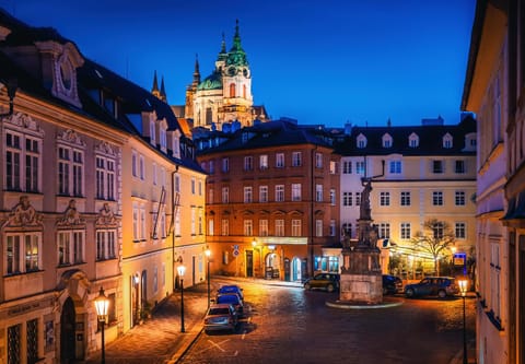 Property building, Night, Neighbourhood, City view, Landmark view, Street view, Location
