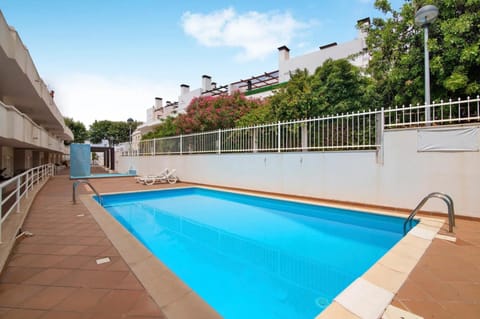 Property building, Living room, Swimming pool