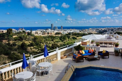 Villa Amora City Sky Line Views and Billiards Room by Haven and Keys Malta Villa in Malta