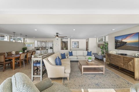 Hawaiian Style Beachfront on Beach Road House in Capistrano Beach