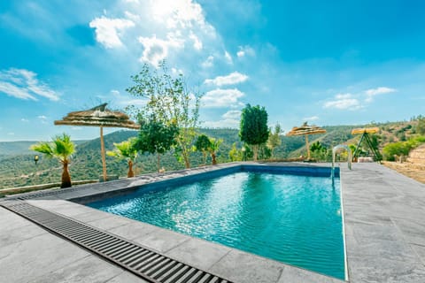 Natural landscape, Pool view, Swimming pool
