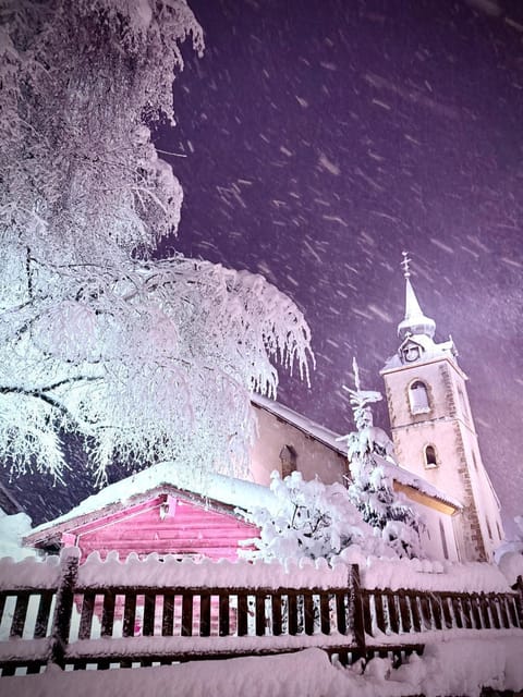 Off site, Night, Winter