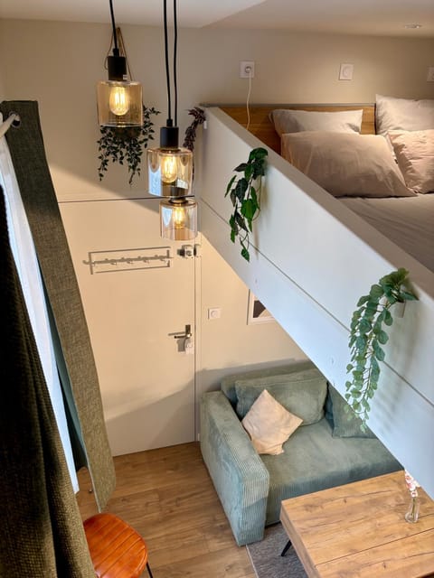 Living room, Photo of the whole room, Seating area, Bedroom