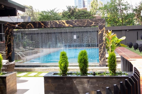 Pool view, Swimming pool