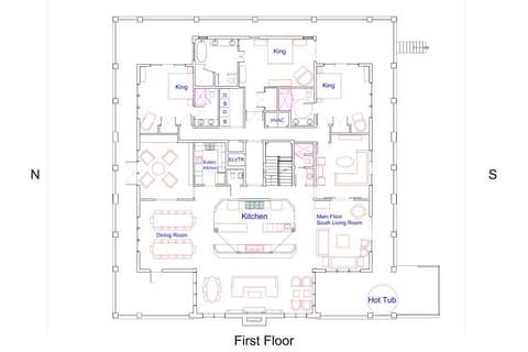 Halekai III by GSVR - Amazing Renovation Coming Fall 2025! - Sleeps 42 House in West Beach