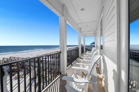 Patio, Day, View (from property/room), Balcony/Terrace, Beach, Sea view