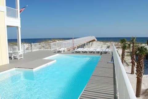 Day, Pool view, Sea view, Swimming pool, sunbed
