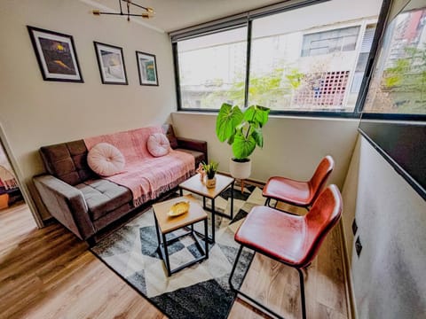 Bed, TV and multimedia, Living room, Seating area