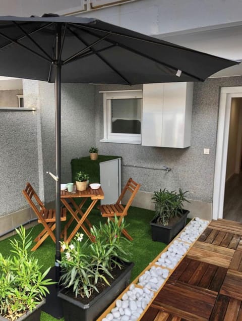 Patio, Garden, Garden view