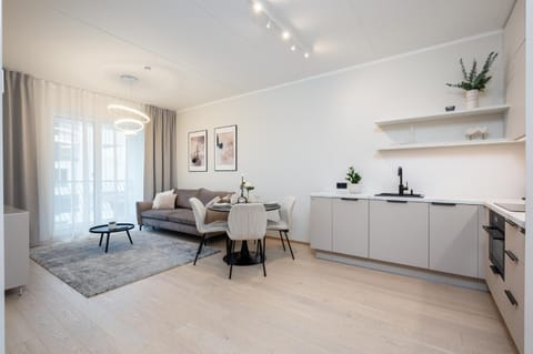 Kitchen or kitchenette, Living room