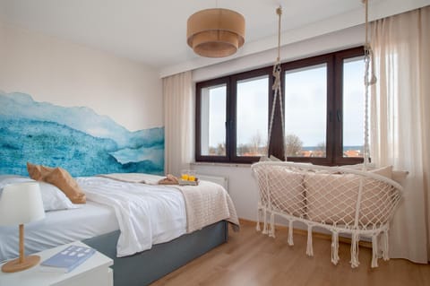 Unikalny apartament z widokiem na morze, 100 metrów od plaży Gdańsk by Graal nieruchomości Apartment in Gdansk