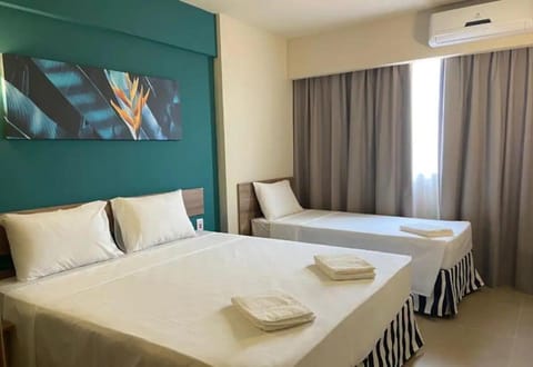 Bed, Bedroom, air conditioner