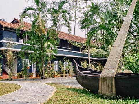 Property building, Garden, Garden view