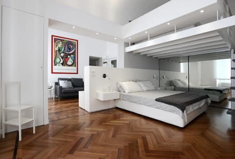 Living room, Bedroom