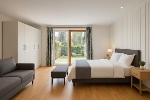 Bed, Photo of the whole room, Bedroom