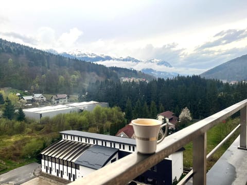 Restaurant/places to eat, Coffee/tea facilities, Balcony/Terrace, Mountain view