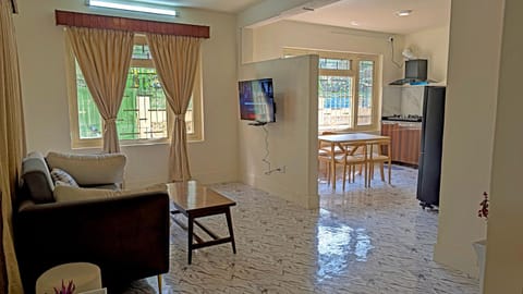 Communal lounge/ TV room, TV and multimedia, Kitchen or kitchenette, Living room, Seating area, Dining area, Evening entertainment, oven