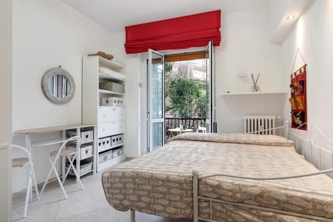 Property building, Living room, Bedroom