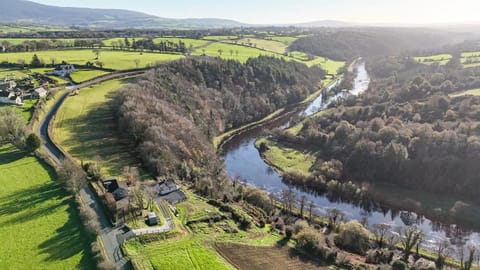 Natural landscape, Bird's eye view, River view