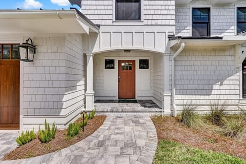 Beachfront Luxury Home with Private Pool House in Fernandina Beach