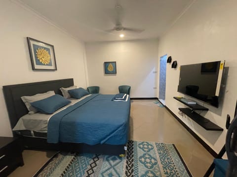 Bed, TV and multimedia, Photo of the whole room, Bedroom