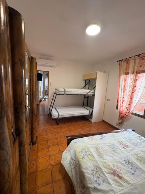 Bed, Photo of the whole room, Bedroom, bunk bed, wardrobe