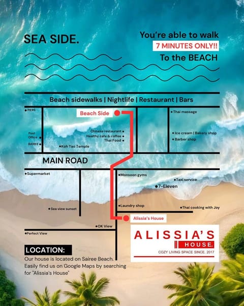 Alissia House No 520 Apartment in Ko Tao