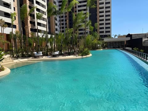 Property building, Day, Natural landscape, Pool view, Swimming pool, sunbed