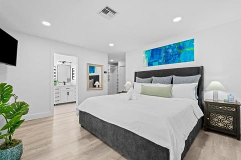 Waterfront Villa House in Pompano Beach