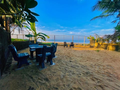 Natural landscape, Dining area, Beach, Sea view