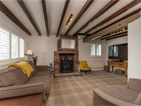 fireplace, flat iron