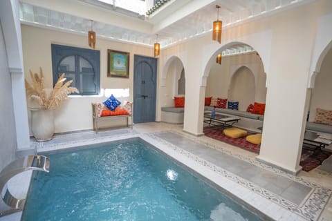 Property building, Living room, Spa and wellness centre/facilities, Spa and wellness centre/facilities, Swimming pool